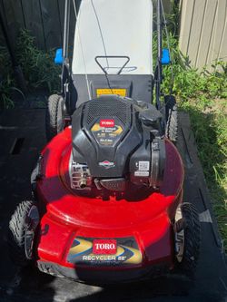 TORO RECYCLER SMART-STOW 6.25HP 150CC 22"CUT PUSH MOWER