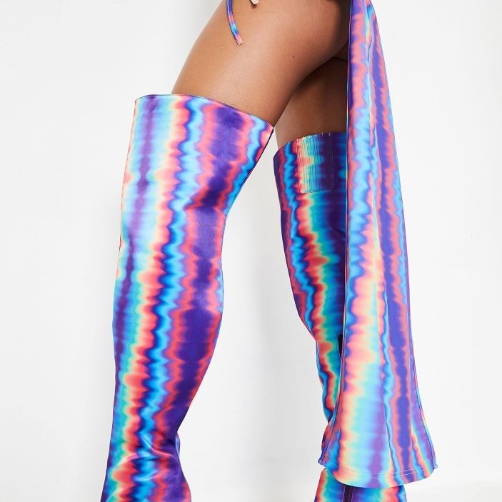 SIZE 8 THIGH HIGH BOOTS