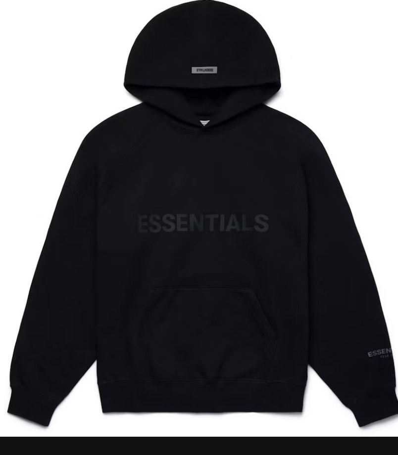 Fear Of God Essentials Hoodie Black