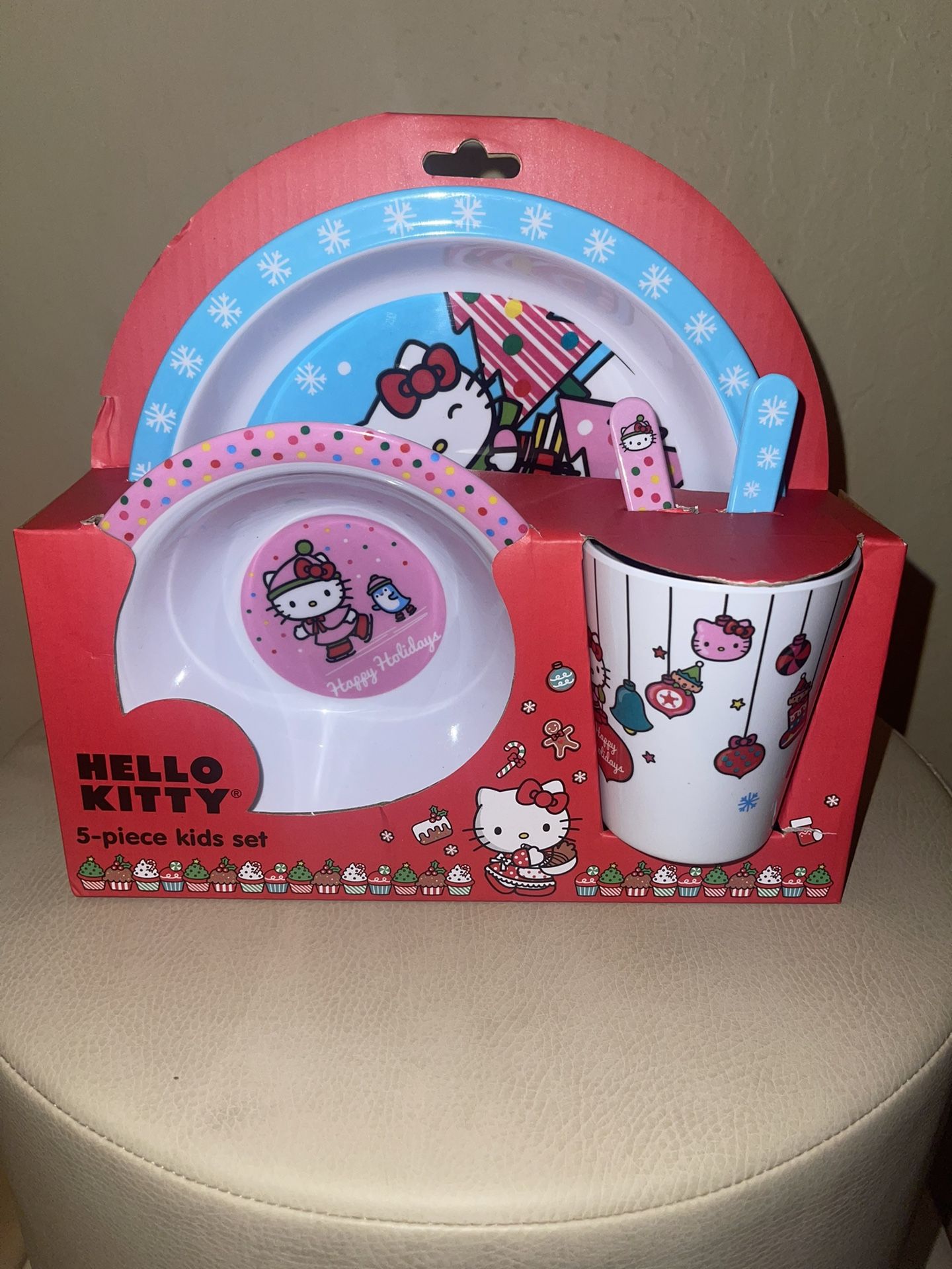 Hello Kitty Kid Plate Set