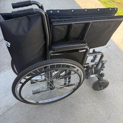 Extra wide wheelchair