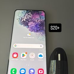 Samsung Galaxy S20 Plus + Like New And Unlocked! 