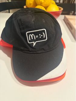 Rare Vintage McDonald’s “M = :-)” Hat – Y2K Era Collectible