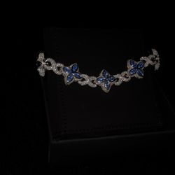 Clover Moissanite Bracelet 