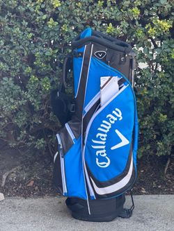 NEW Callaway X Carry Stand Golf Bag – Tags Still Attached – Rain Hood Included