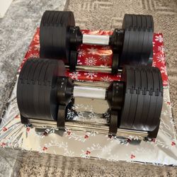 Adjustable Dumbbells 50Ib (New in Box)