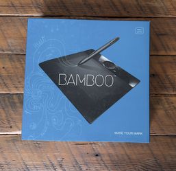 Wacom - Bamboo USB Tablet with Cordless Pen - Black