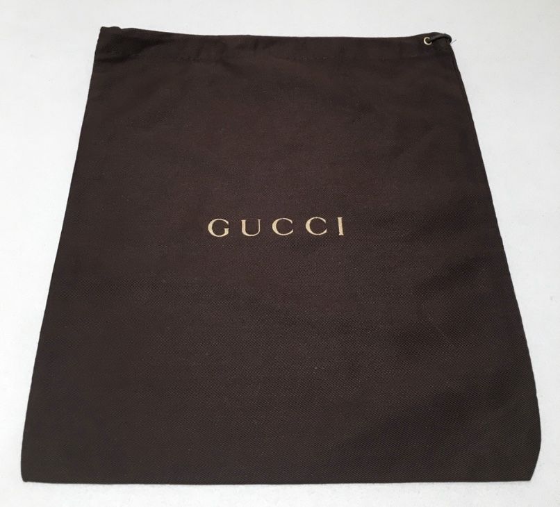 Gucci Drawstring Dust Bag Cover 10.5 x 9.5 in
