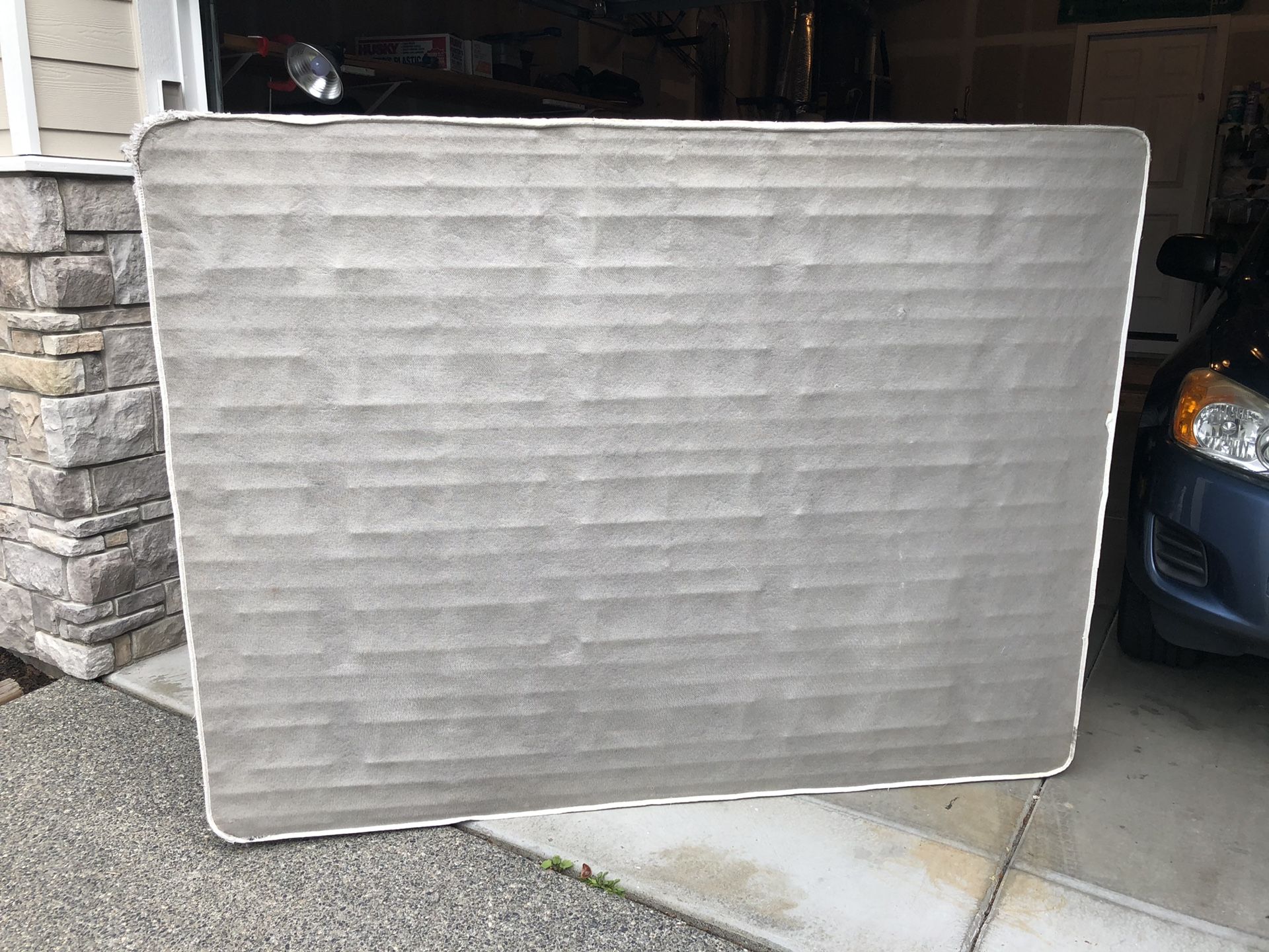 Free Queen Box Spring & Metal Frame