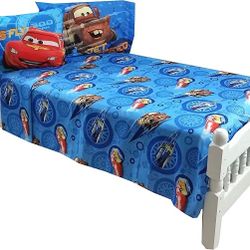 Disney Cars Twin Bed Sheet Set