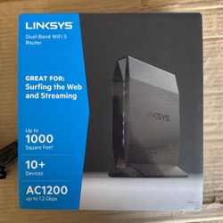 Linksys Dual Band WiFi Router