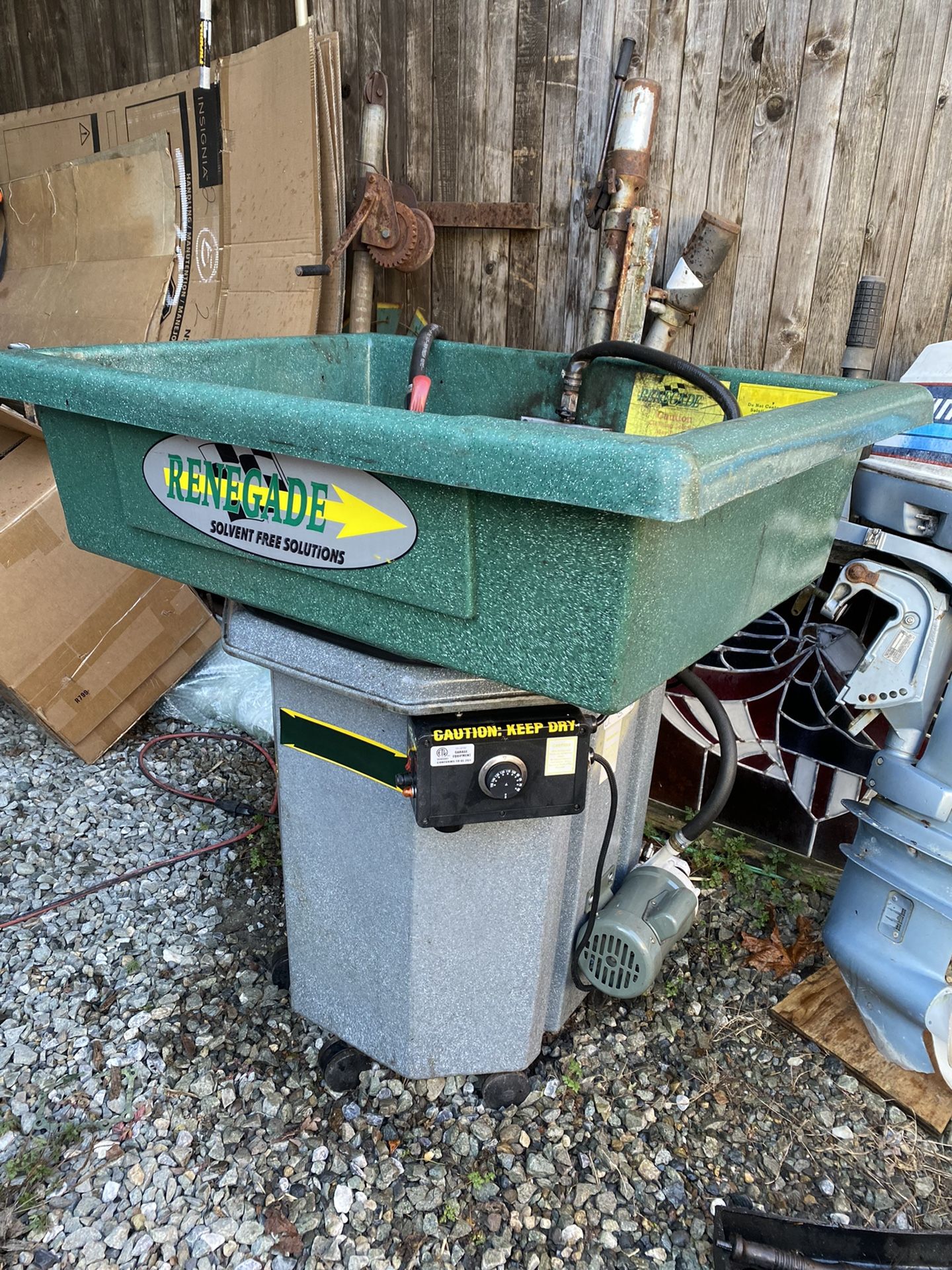 Parts washer- Industrial- Renegade Solvent Free - $400