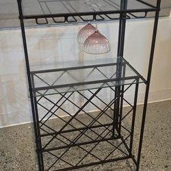 Iron & Glass Wine Rack 12 Bottle- Pier 1 Imports