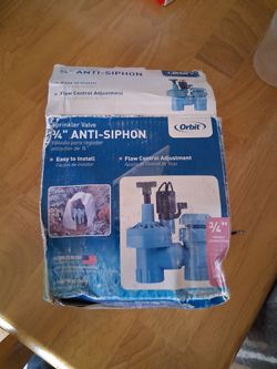 3/4 Inch Sprinkler Valve New
