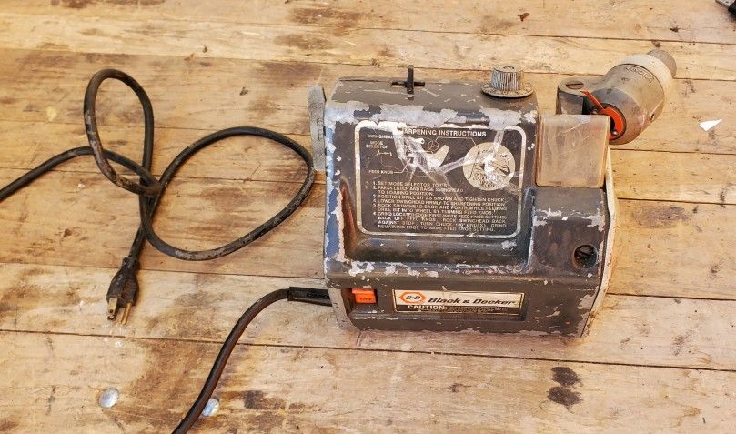 Black And Decker Drill Bit Sharpener