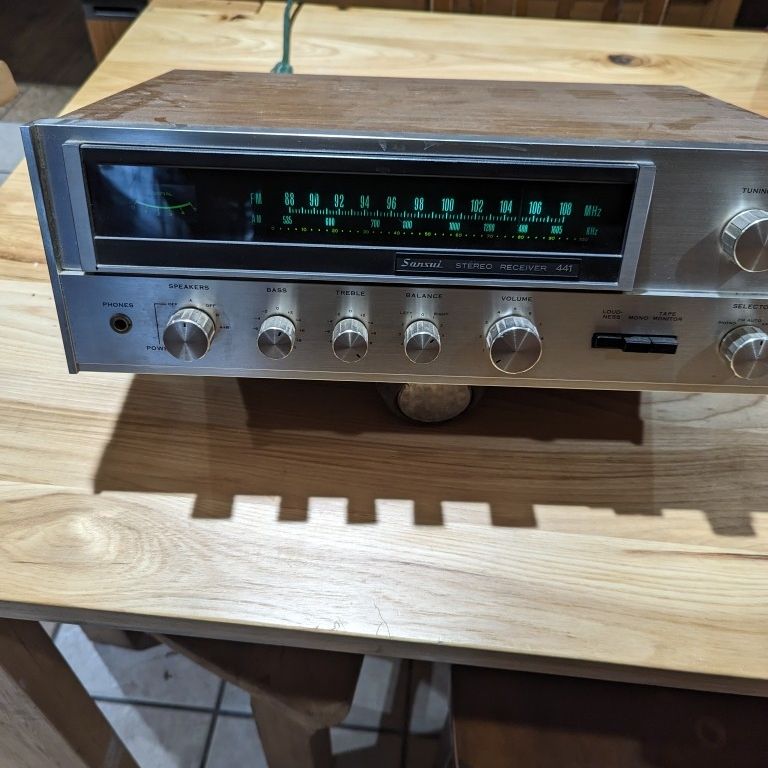 SANSUI STEREO RECEIVER ステレオレシーバー 441 SANSUI STEREO RECEIVER ステレオレシーバー 441 Vintage Sansui