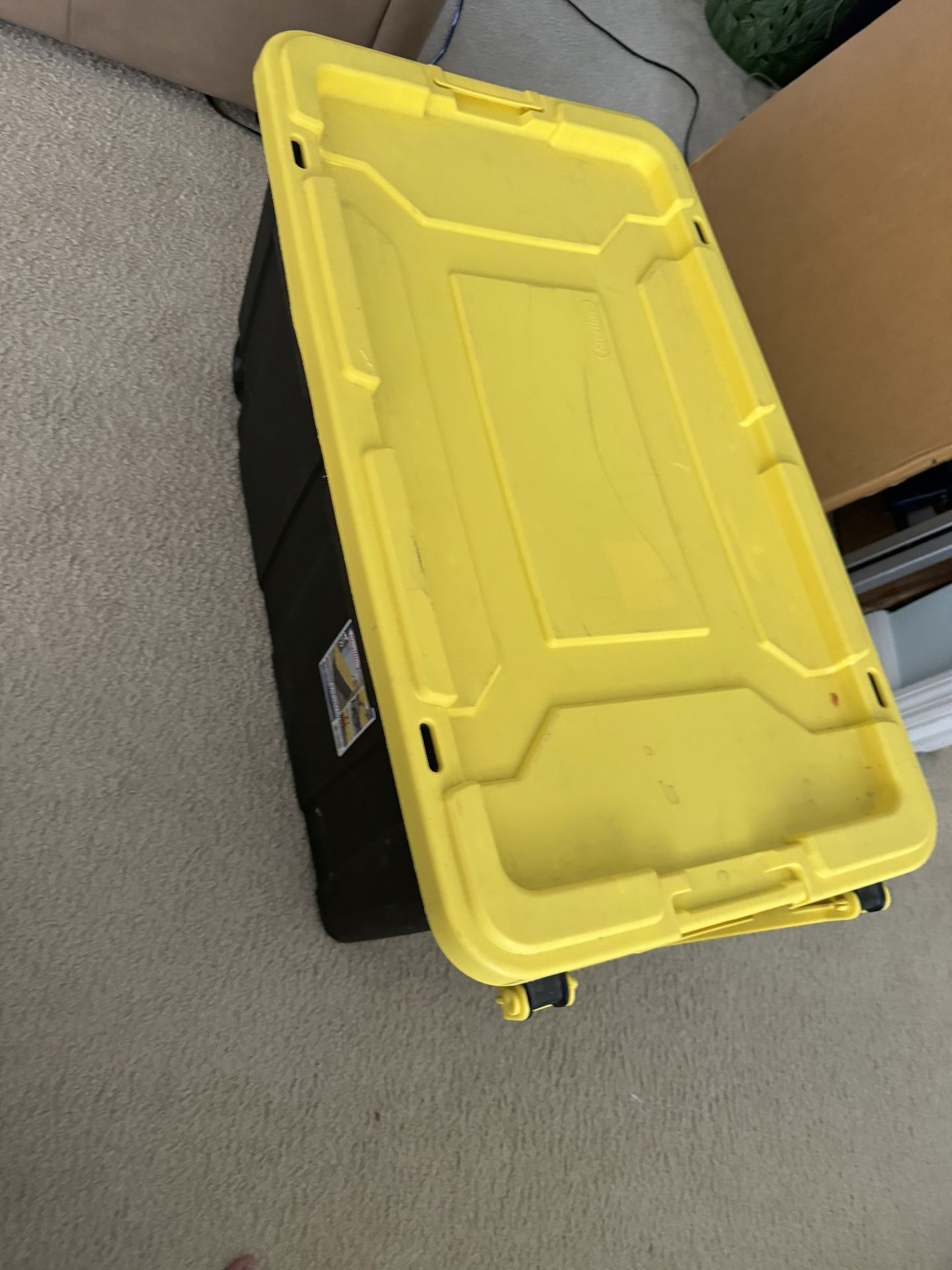 Large Storage containers With Wheels 