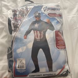Captain America Adult Suit Standard O/S