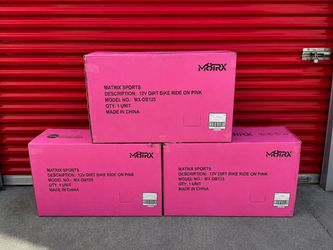 12V Pink Dirt Bike Ride On