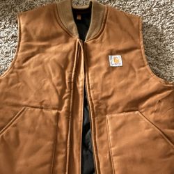 carhartt vest brand new size Large