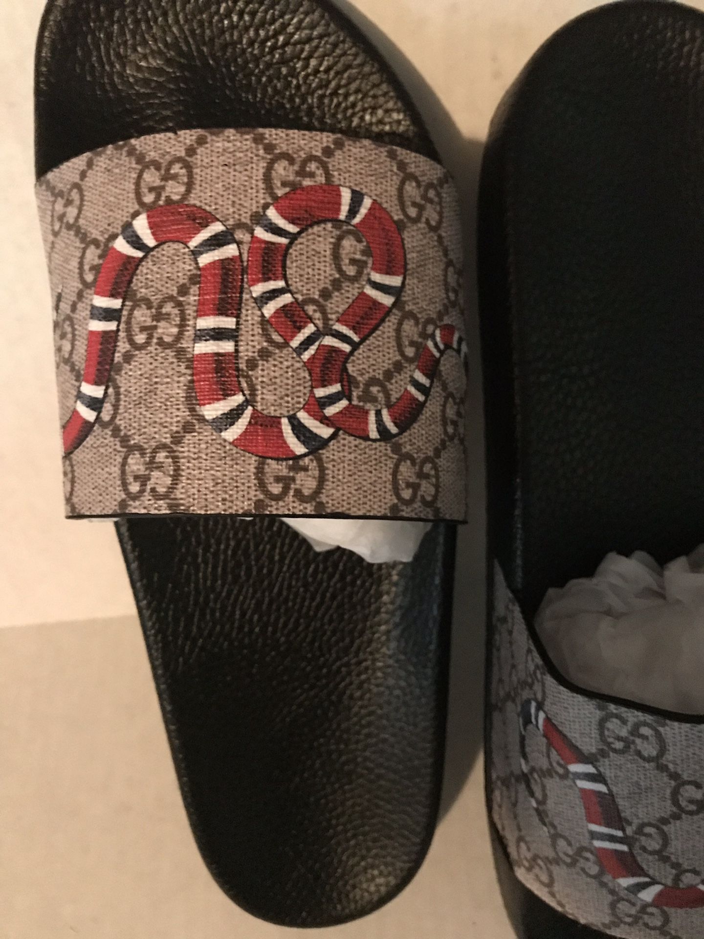 gucci slides with snakes