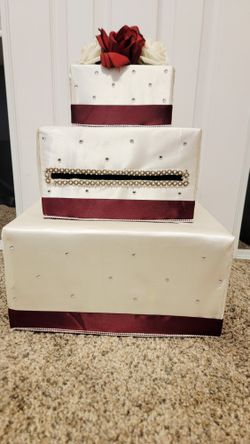 Wedding And Quinceañera Cards Cake Box