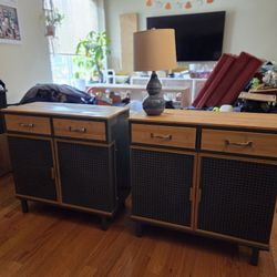 Two Matching Cabinets