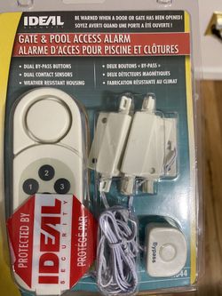 gate and pool access alarm