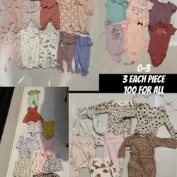 0-3 Baby Girl Bundle