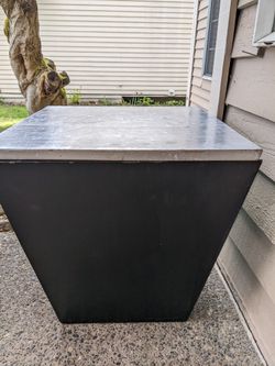 Wooden Storage Box / Ottoman 