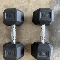 35lb Dumbbells Pair 