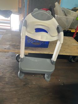 Kylinton Potty Training Seat with Step Stool Lasder