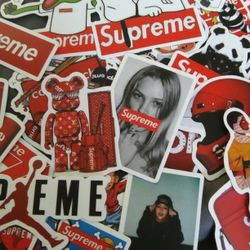 NEW SET 50 SUPREME STICKERS