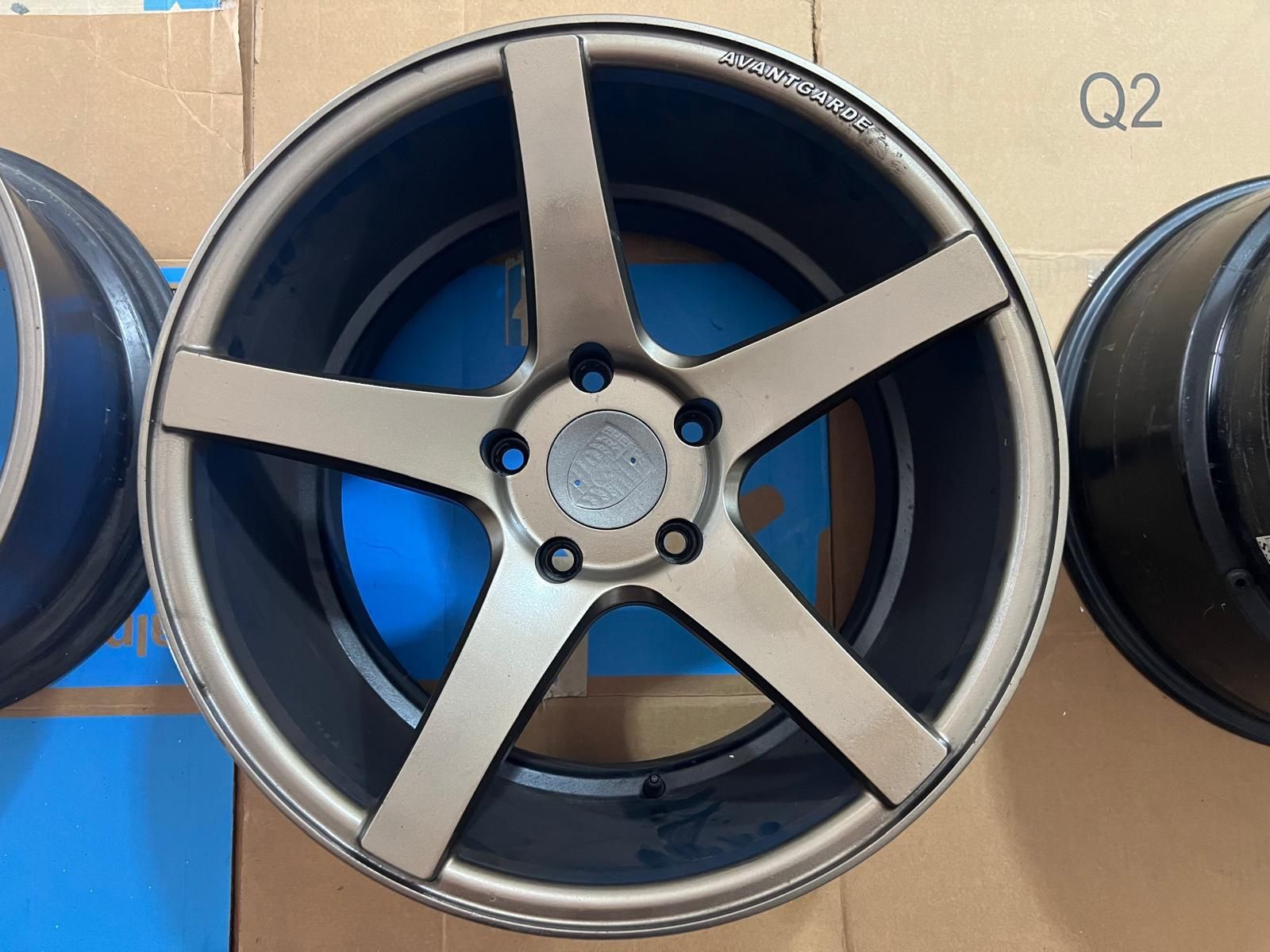 Avant Garde M550 19” Concave Wheels 5x130 for Porsche