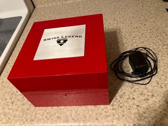 Red Swiss Legend Watch Winder