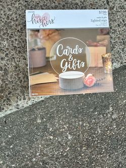 Studio His & Hers Cards & Gifts Lighted Sign