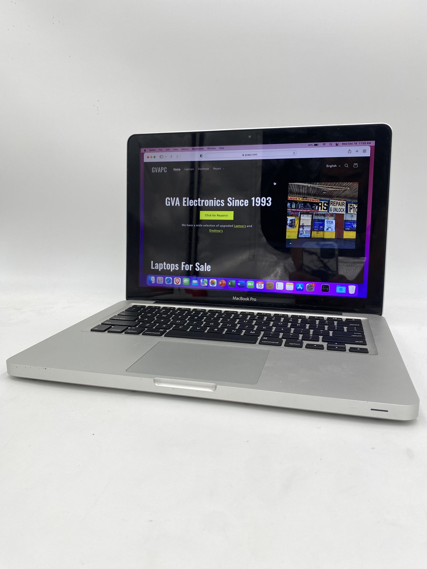 Apple Macbook Pro with Original Charger - Intel 2.5Ghz | 16Gb RAM | 256Gb SSD | MacOS Monterey 12.7