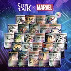 Magic: The Gathering Secret Lair Marvel Spider-Man FOIL Web-Slinger Bundle