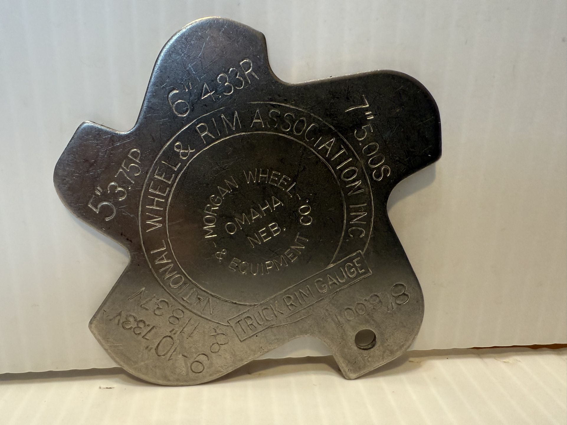 Vintage Truck Rim Gauge Advertising Southwest Wheel Inc
