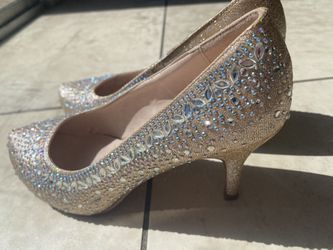61/2 Rhinestone Heels 