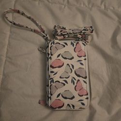 Butterfly Wristlet Wallet