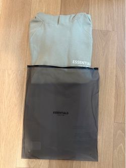 Essentials Sea Foam Hoodie size Small