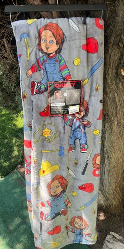Halloween Chucky Blanket