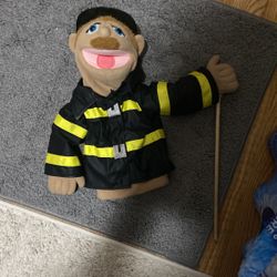 Firefighter Puppet