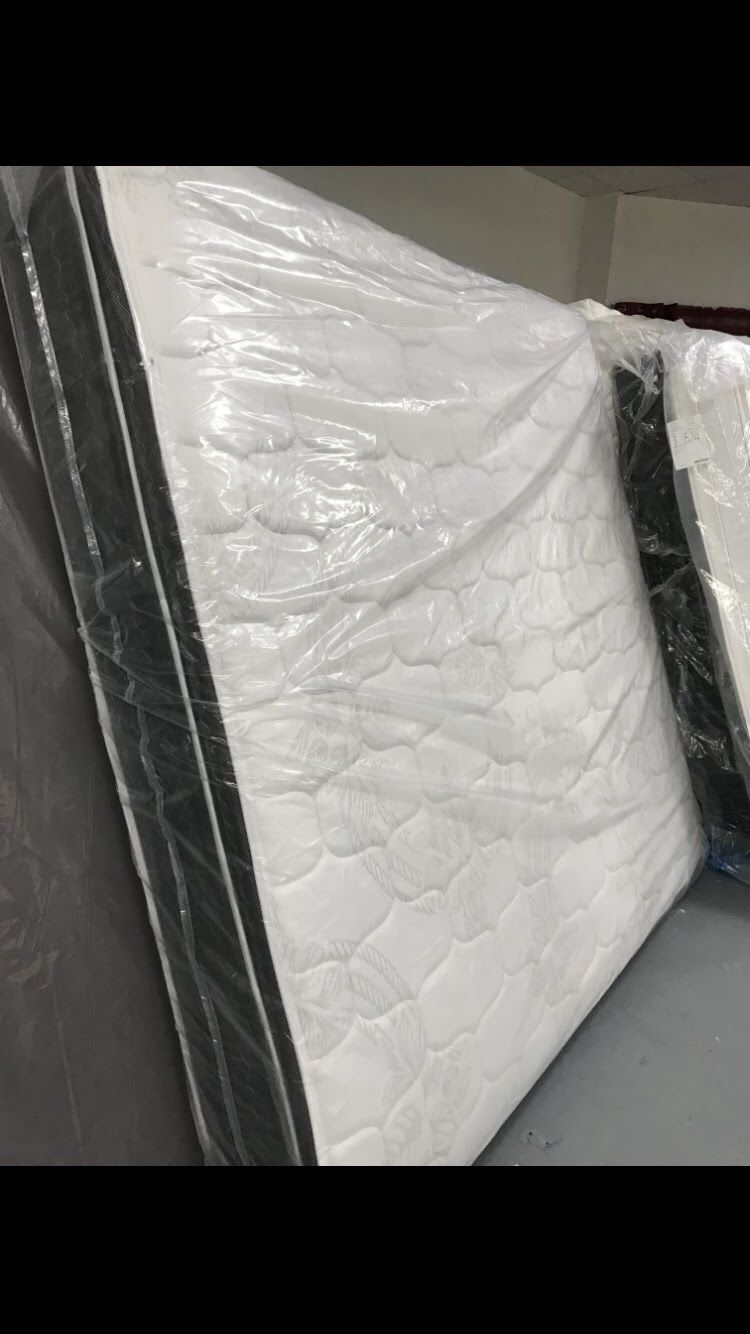 Brand new, orthopedic pillow top, king set