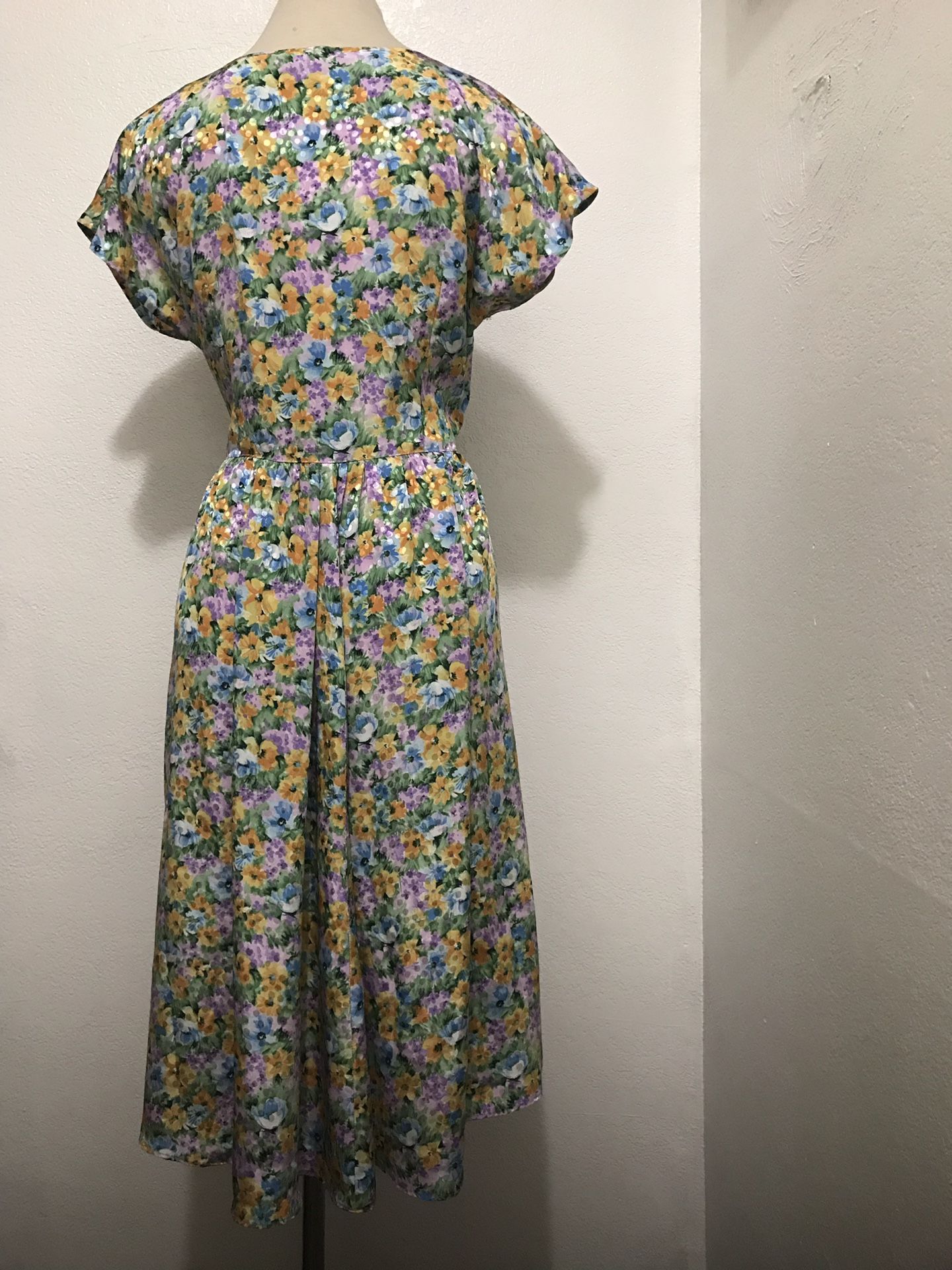 Vintage floral dress