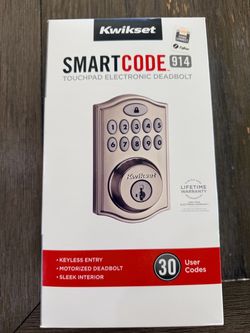 Kwikset SmartCode 914 Touchpad Electronic Deadbolt