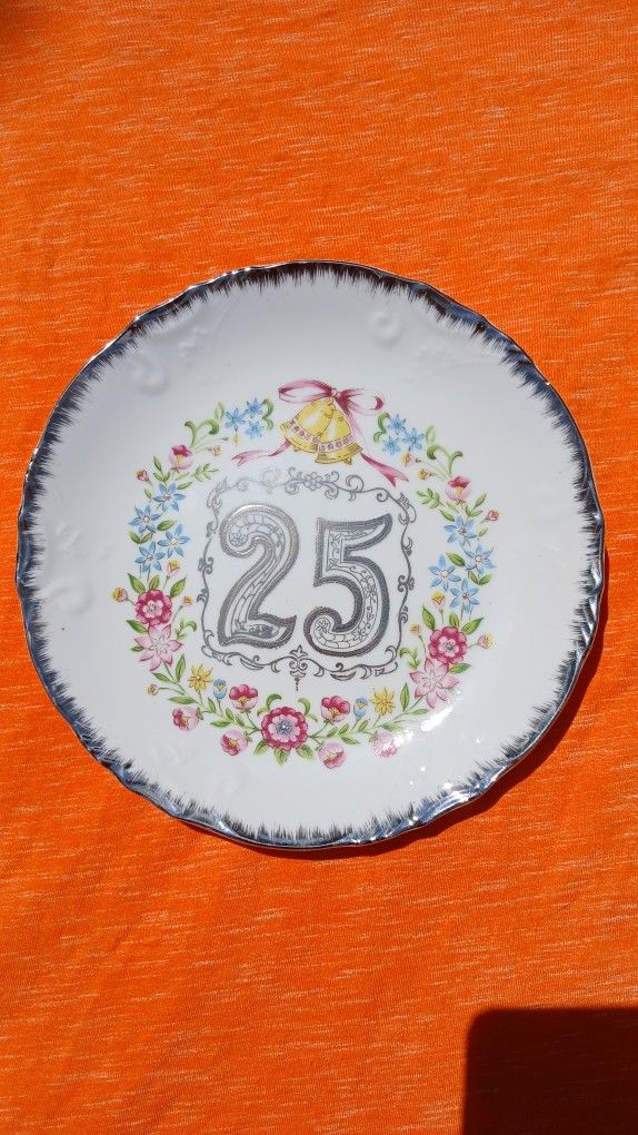25th Anniversary Commemorative Plate