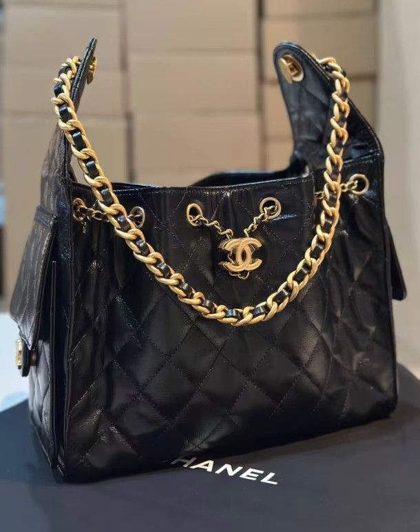 Chanel black shoulder bag