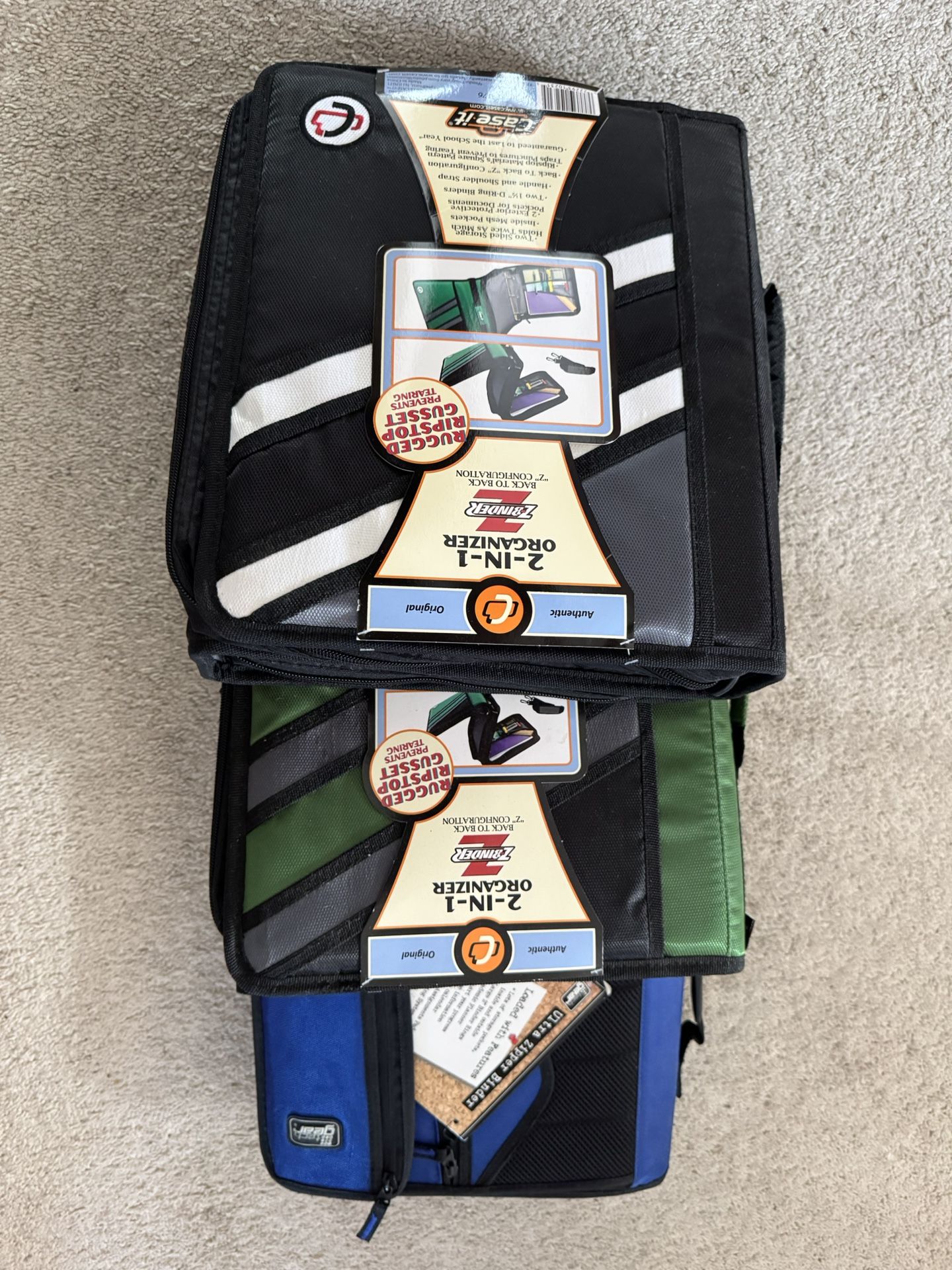 2 in One School Binder Organizers